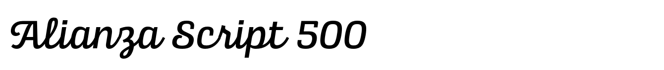 Alianza Script 500